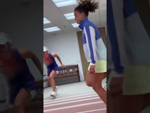 Warm-up Before the 2024 Final: Swiatek vs Paolini