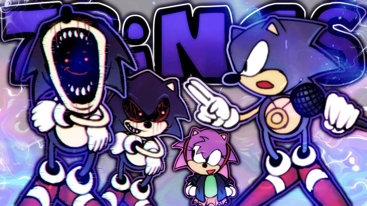 Red FNF 7Rings [VS Sonic.EXE - 17Bucks Oneshot Mod] - YouTube