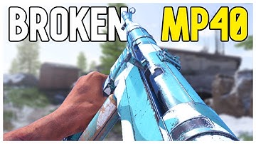 this BROKEN "MP40" CLASS is OVERPOWERED! (BEST MP40 SETUP!) - Vanguard