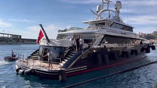 KISS SUPERYACHT 46.4METRE FEADSHIP OWNER RUDOLF BOOKER LISTED FOR SALE $32 MILLION @emman25MC