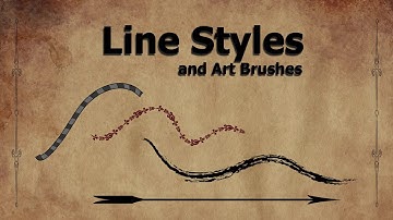 Animate CC Tutorial: How to use Line Styles and Art Brushes