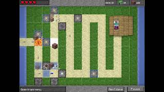 Minecraft Tower Defence 2 Game Walkthrough
