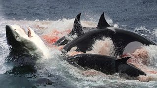 ORCAS: Los TIBURONES Temen a estos Delfines Asesinos