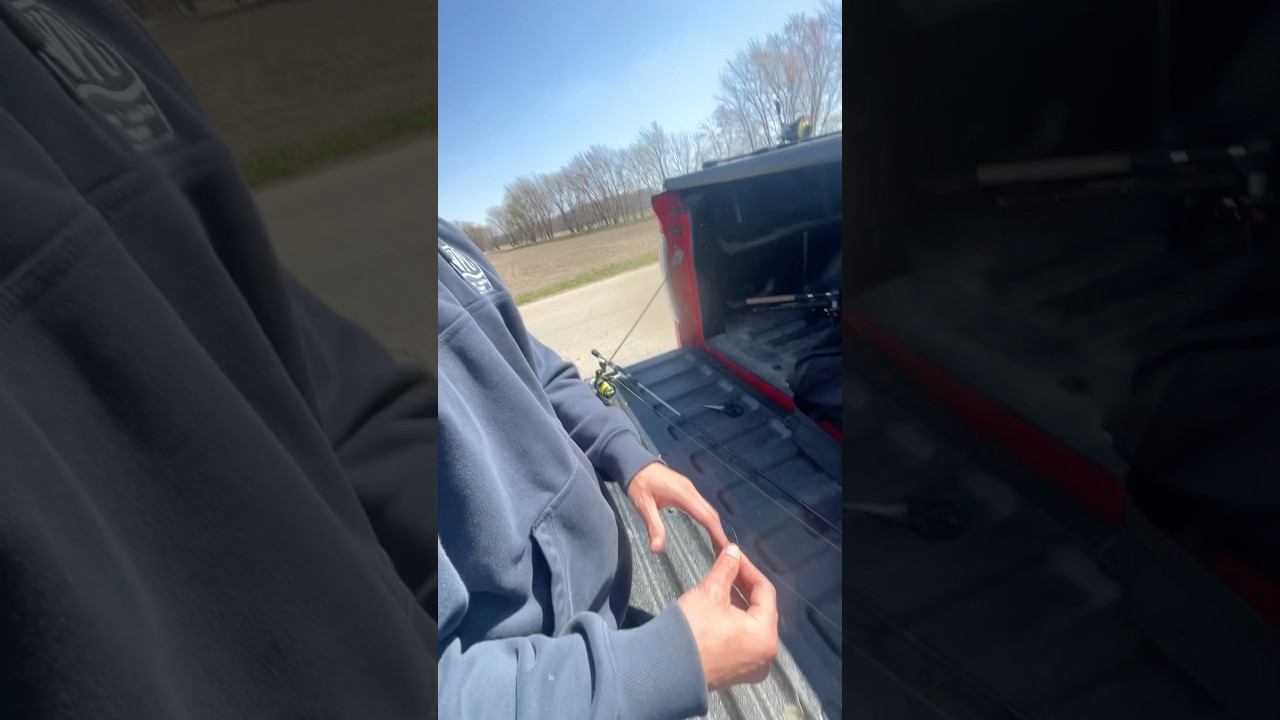 Uni to Uni knot! BEST Knot to tie two opposing lines together.  