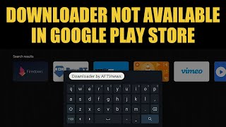 Downloader App Not In Google Play Store - How to Install on Android TV / Google TV screenshot 4