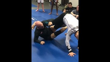 X Guard technical stand up sweep
