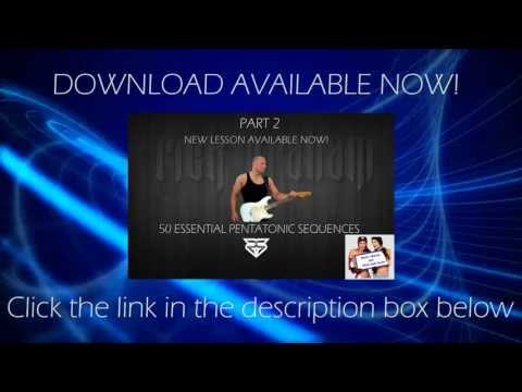 50 Essential Pentatonic Sequences PART 2 - Rick Graham