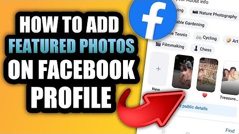 How to set featured photos on facebook to friends only