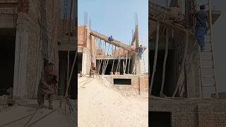 Cross Beam Design | Shuttering, Steel Fixing &amp; Concrete Work | Malik Arif Construction Work
