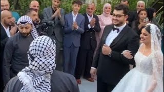زفة عرس أحمد أبو الرب و صبا شمعة بيت العروس زفة فلسطينية