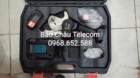 Máy cắt cáp pin EC-50M cắt được cả cáp nhôm đồng và cáp lõi thép ACSR