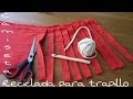 Camiseta Reciclada para hacer Trapillo paso a paso DIY! I Cucaditas de saluta