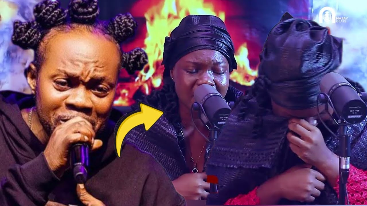 Aww so sad😭Royal Mary Sung Adaka Tia very emotional to console the families of Daddy lumba