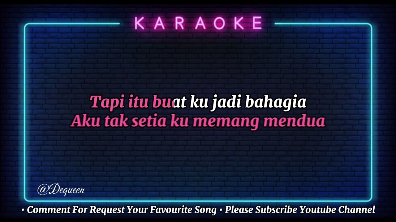 Satu Malam Dua Cinta - Lynda Moymoy ( Karaoke Version )