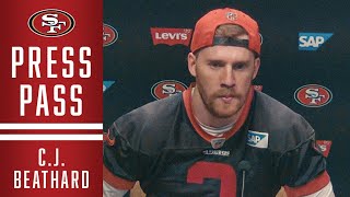 C.J. Beathard Talks Week 17 vs. the Seahawks | 49ers