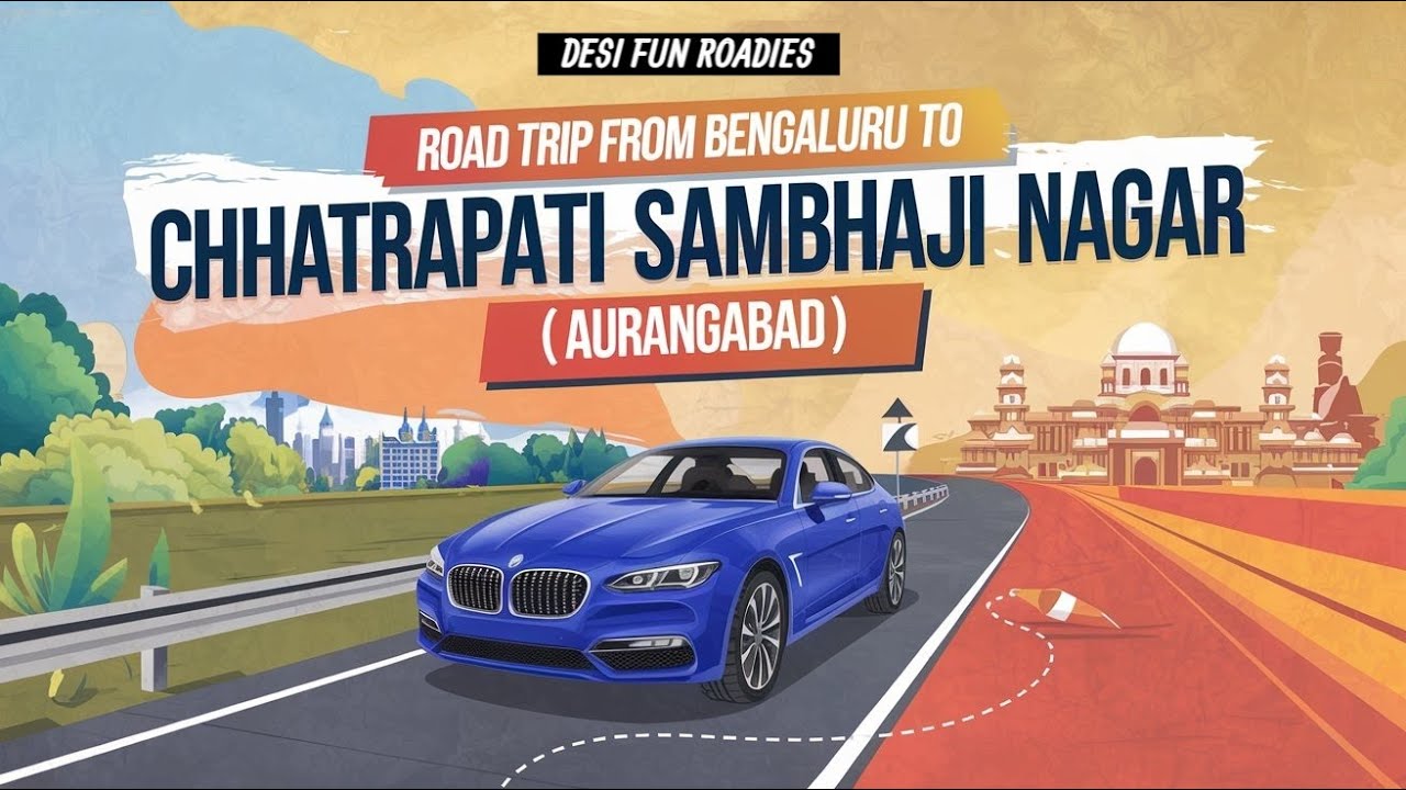 Bangalore to Sambhaji Nagar (Aurangabad) Road Trip via Solapur Day1 -#SambhajiNagar #Aurangabad