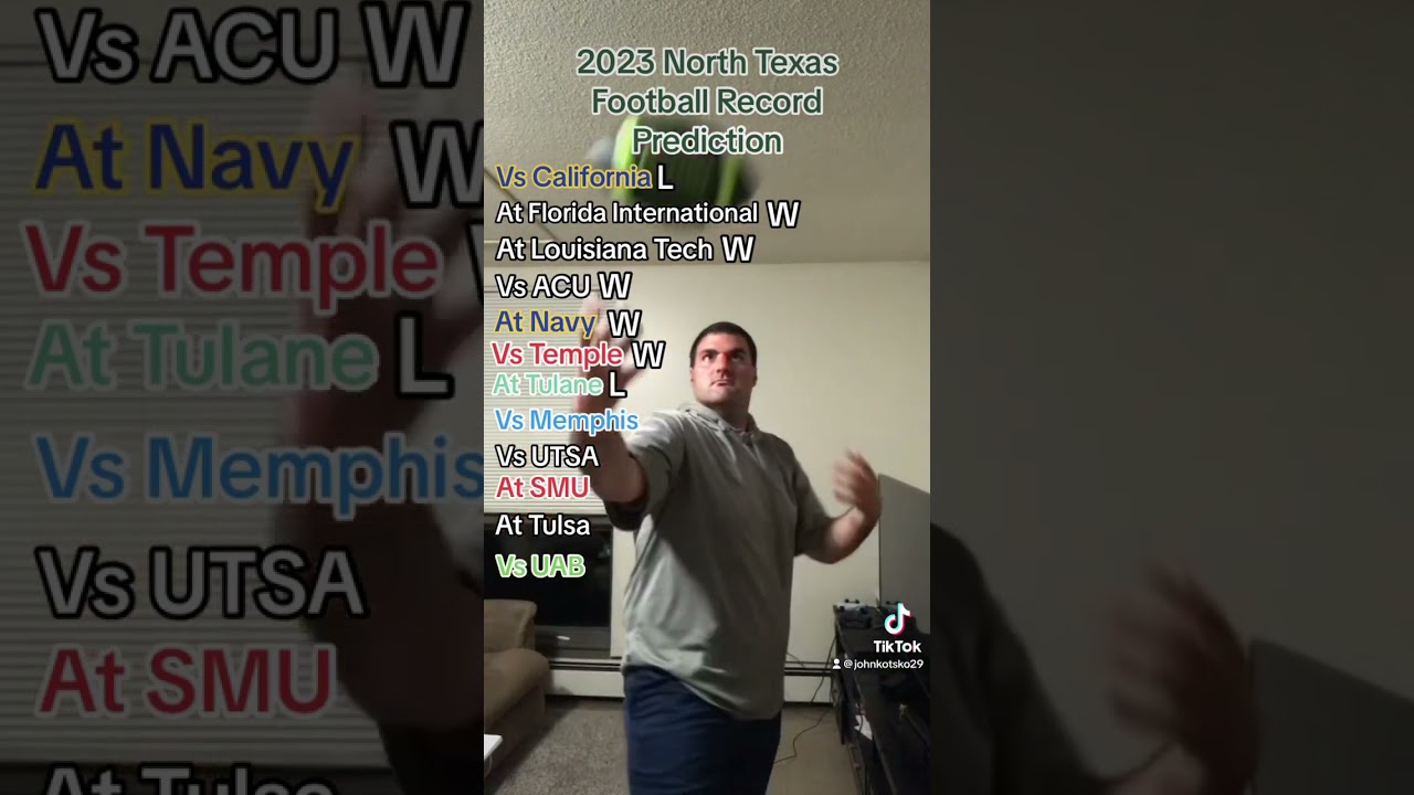 2023 North Texas Football Record Prediction collegefootball Win Big 2023-north-texas-football-record-prediction-collegefootball-win-big