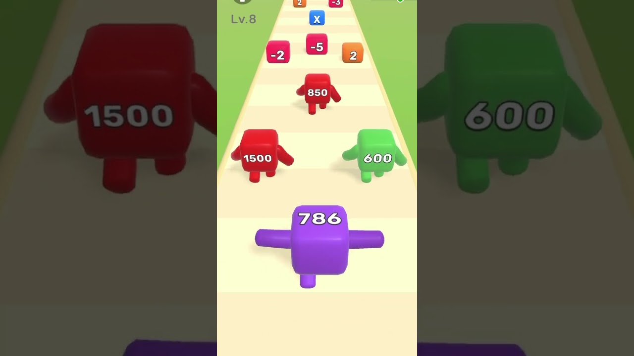 Level Up Numbers - Gameplay 