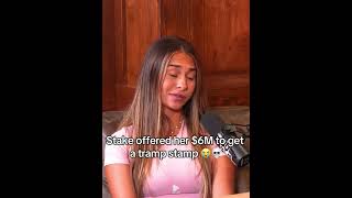 Stake offered Sophie Rain 6 million to do what??😭 #shortsfeed #viral #stake #sophierain #podcast