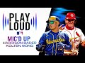 "We gonna get Chick-Fil-A today??" | MIC'D UP with Kolten Wong, Harrison Bader in Cardinals-Brewers