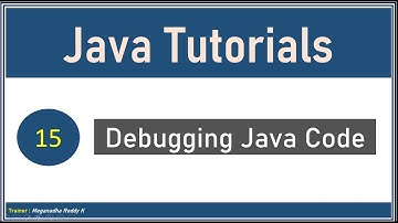 Java Tutorials : Debugging Java Code #15