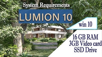 System Requirements for Lumion 10