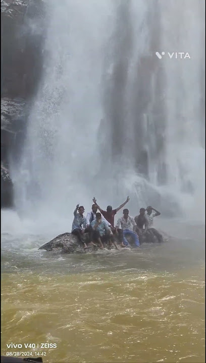 Bridaha waterfall with friends