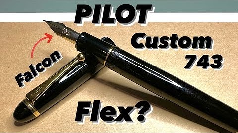 Pilot Custom 743 Falcon - A Modern Antique Writing Experience!