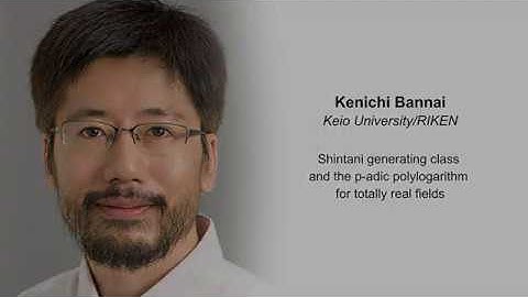 Kenichi Bannai - Shintani generating class and the p-adic polylogarithm for totally real fields