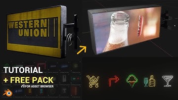 Neon Signs are important - 4 ways to create it - Tutorial + assets