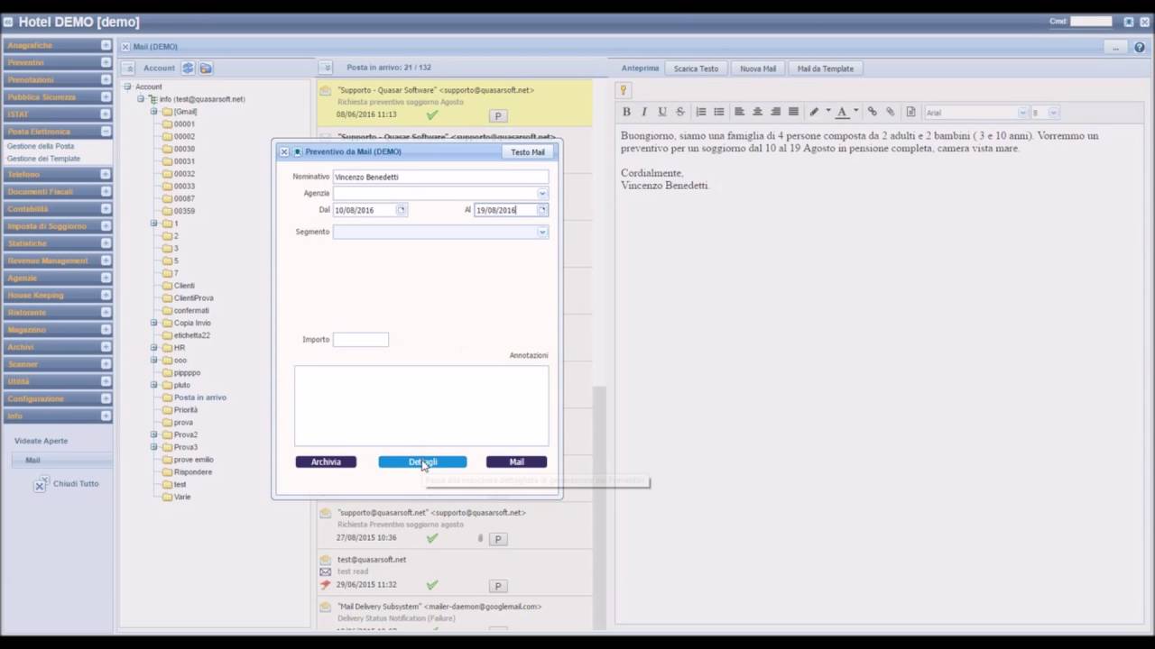 Hotel Runner C.R.M. YouTube