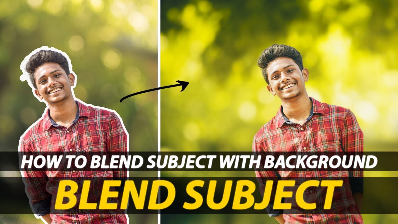 How to Blend Images With Background in I Tutorial YouTube