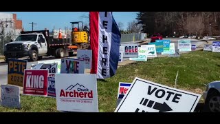 Properly disposing of plastic campaign signs