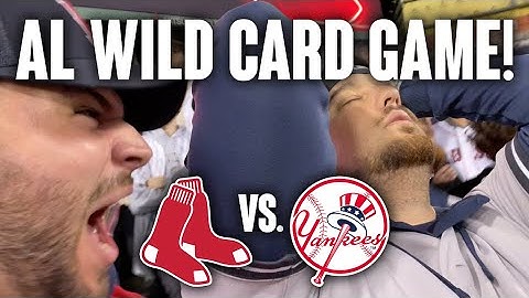 RED SOX SEND THE YANKEES HOME | 2021 AL Wild Card Game Road Trip Vlog
