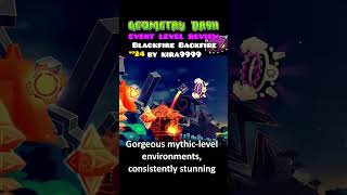 Blackfire Backfire EVENT LEVEL REVIEW!  #geometrydash #foryou