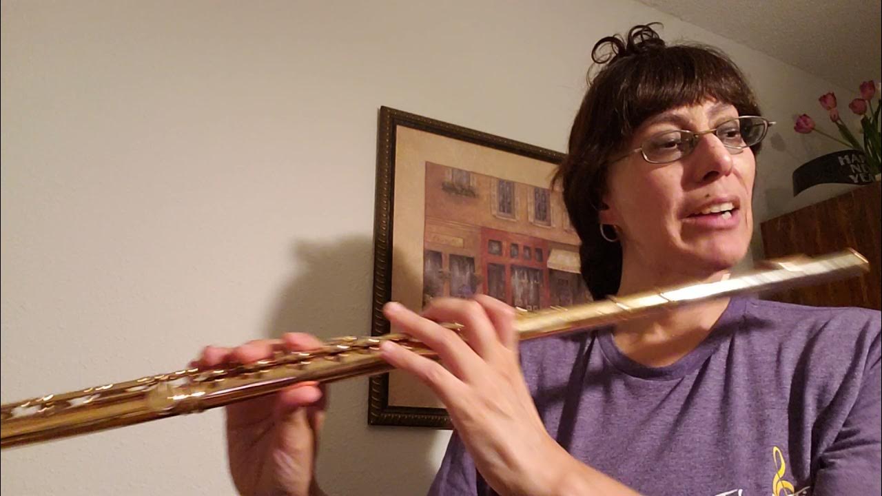 TMEA Flute 2021 Tutorial on Etude 3, Eb Minor Part 2 YouTube