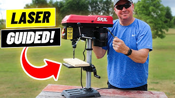 Unlock Woodworking Success! Come see the SKIL 10" Drill Press