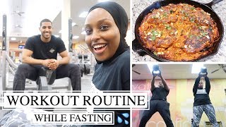 WORKOUT ROUTINE WITH MY BROTHER + DELICIOUS IFTAR RECIPE | #TheRamadanDaily | Aysha Abdul screenshot 1
