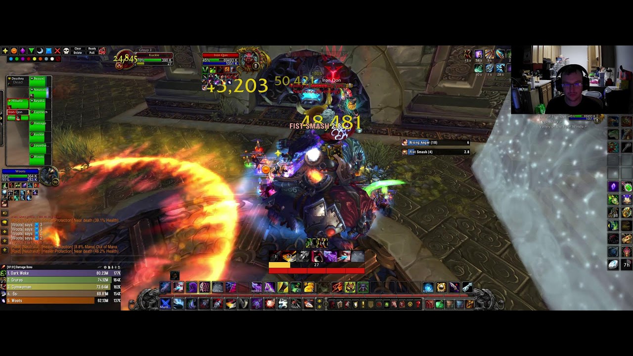 Heroic Prog Throne of Thunder - Paranoia Team 4