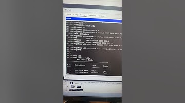 How to check Mac address present in switch. #ciscoccnp #ciscopackettracer