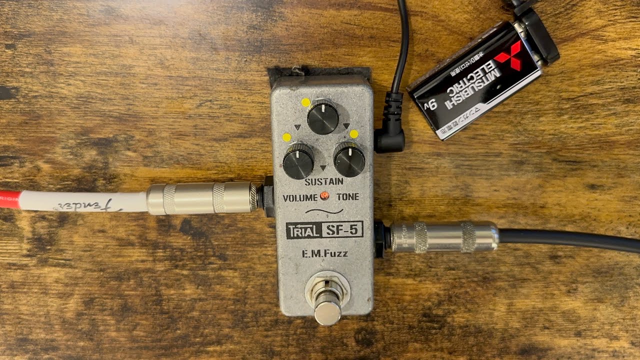TRIAL F-3 Steady Fuzzエフェクター 04223b6335ffb54b9802f9db7c6250