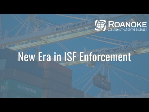 New Era in ISF Enforcement