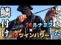 【サーフマゴチ】20ルナミス×20ツインパワー速攻開封して鱗付けしてきた。【ライトショアジギング】