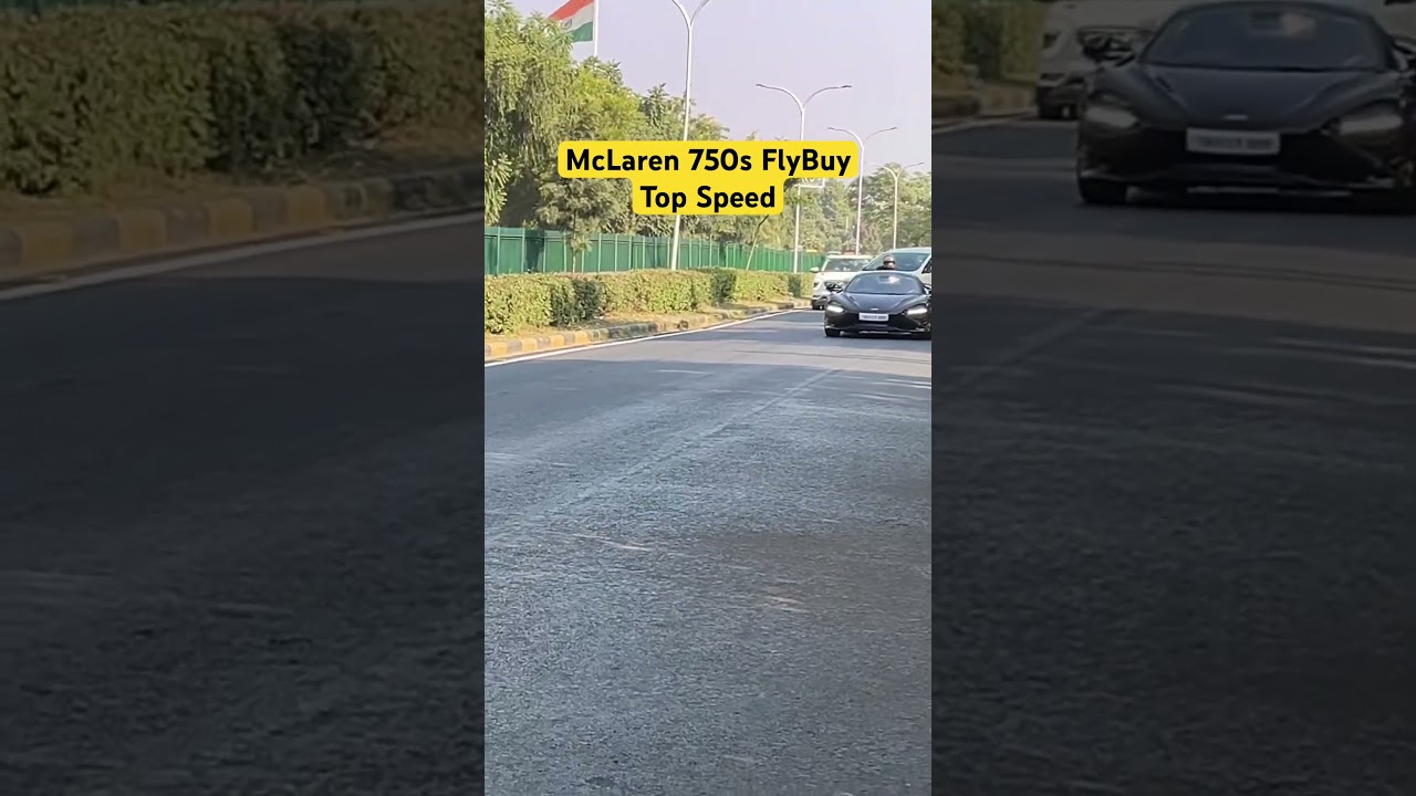 McLaren 750s FlyBuy 🔥 Top Speed Test 