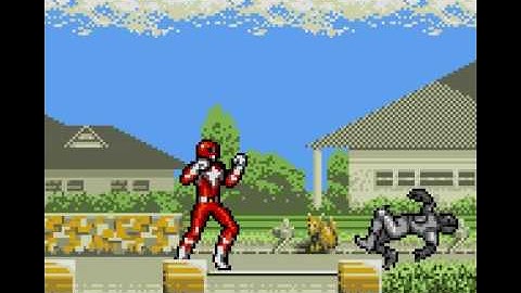(Game Gear) Mighty Morphin Power Rangers the Movie 1