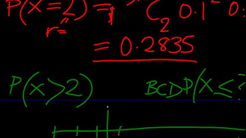 MEI S1 BINOMIAL PROBABILITY