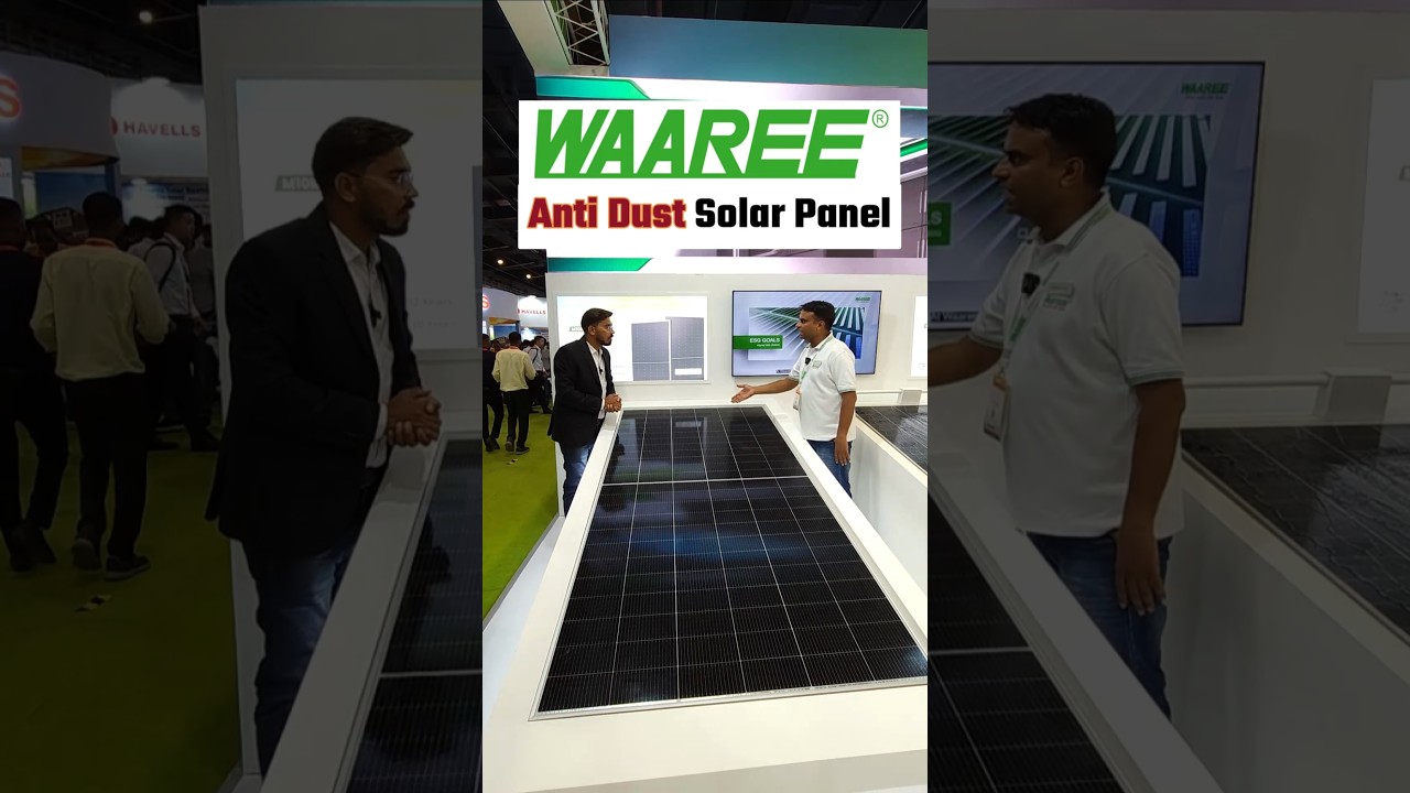Waaree Launching Anti Dust Solar Panel In India 