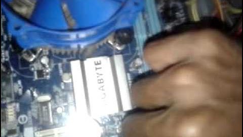 Zap : Install an Intel LGA1150 or LGA1157 cpu Processor as Fast As Possible