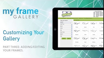 My Frame Gallery: Tutorial Part 3
