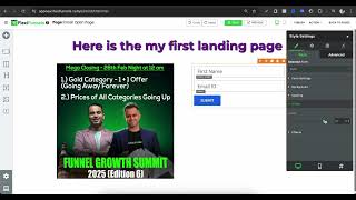 How to create stunning landing pages using FlexiFunnels | Landing page creation tutorial